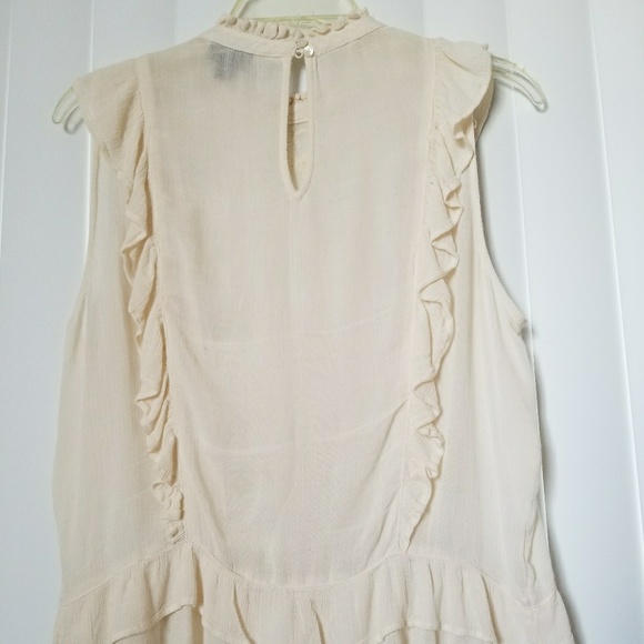 High Neck Ruffle Top - Picture 3 of 5